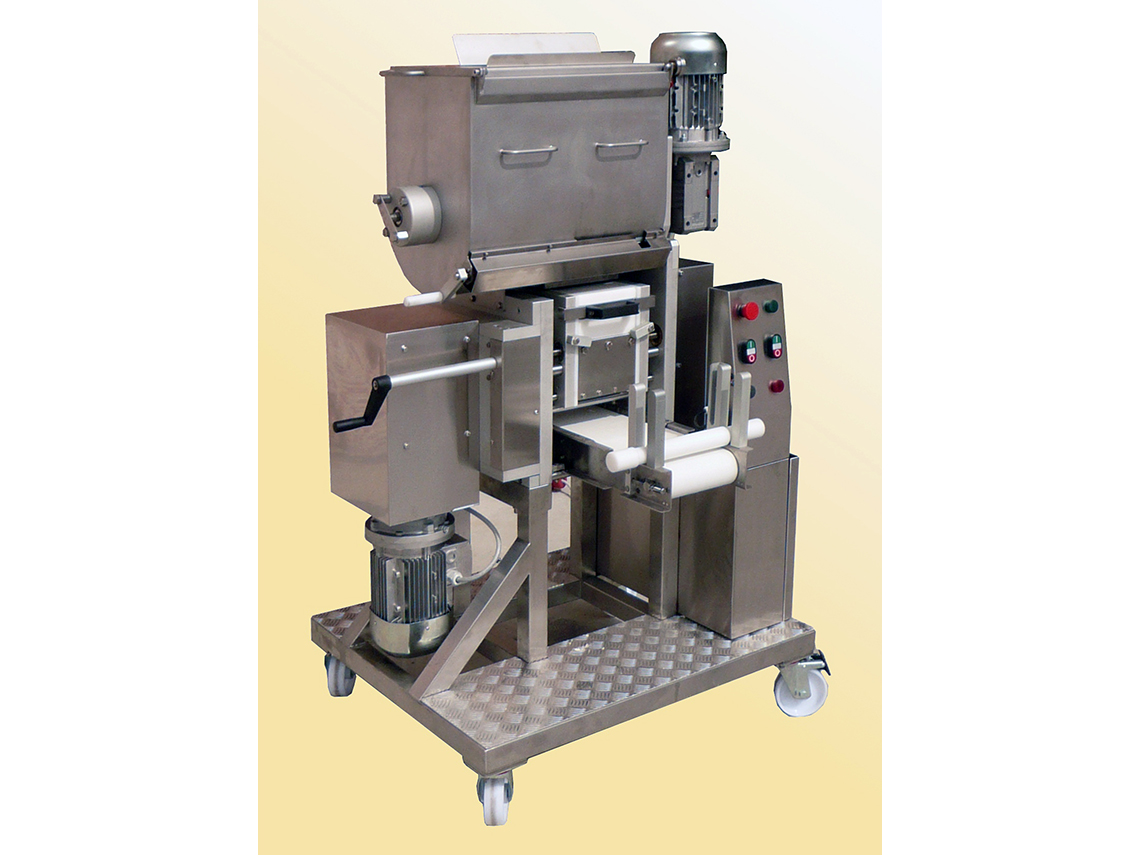 Automatic pasta sheeter for pasta factory up to 600 kg/h